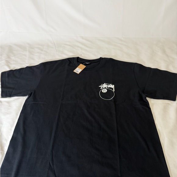 Stussy Black Graphic Tee - Picture 1 of 3